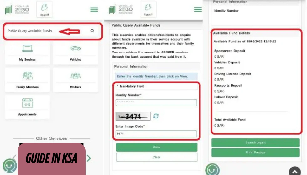 Check Iqama Available Funds