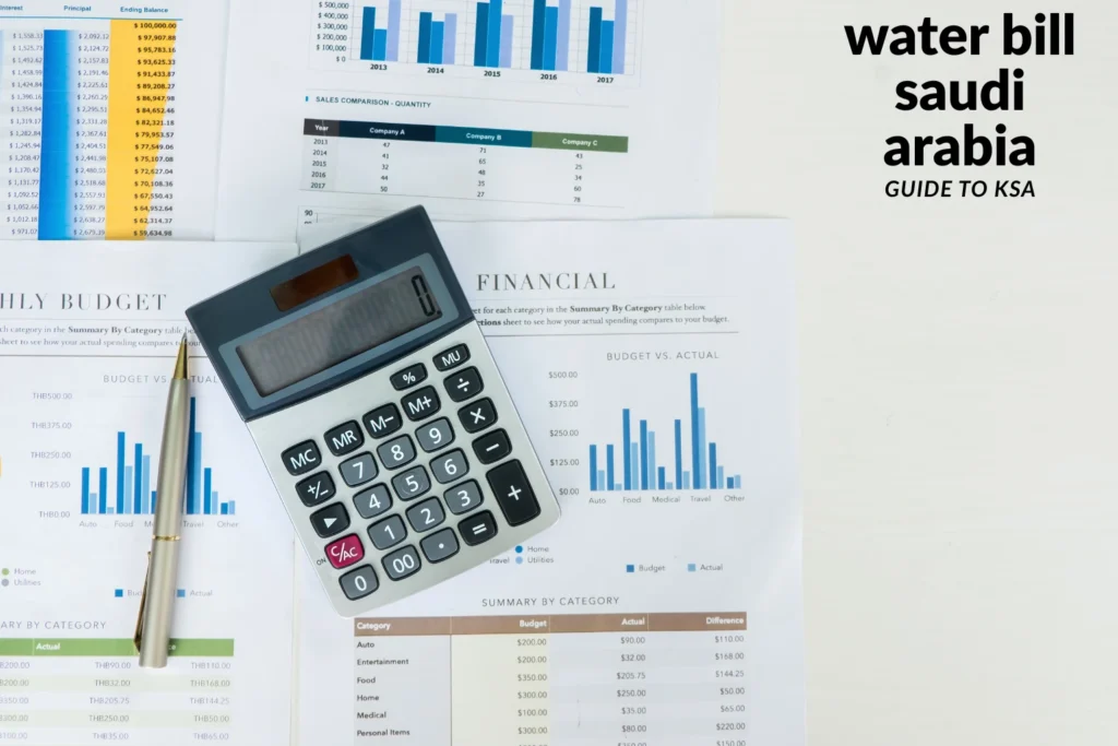 Water and Sewage Bill Saudi Arabia