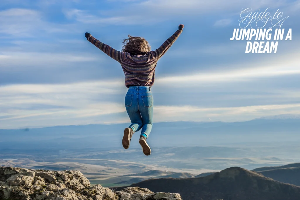 jumping in a dream